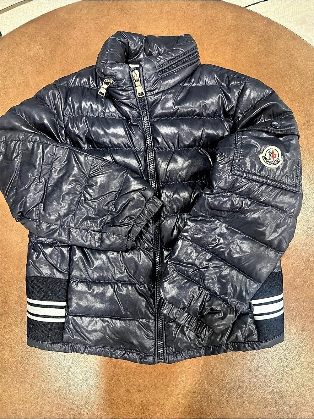 Moncler Puffer Jacket in Navy